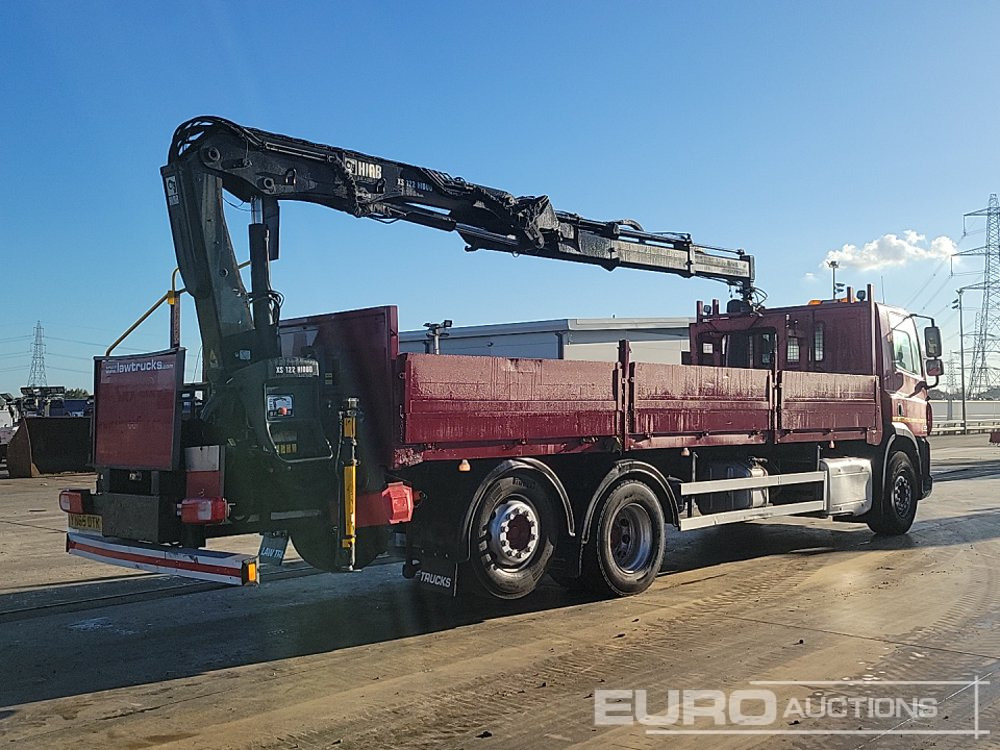 2015 DAF CF290 - Camion plateau: photos 5 2015 DAF CF290 - Camion plateau: photos 5