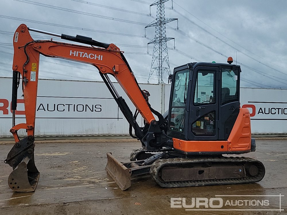 2015 Hitachi ZX65USB-5A CLR - Mini pelle: photos 2 2015 Hitachi ZX65USB-5A CLR - Mini pelle: photos 2