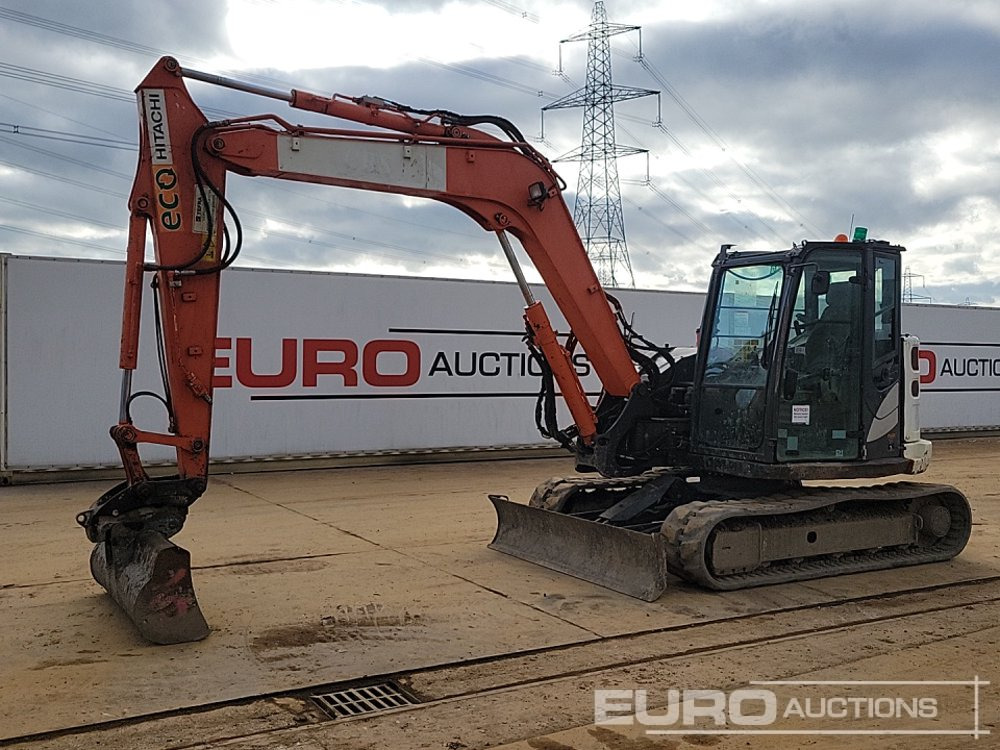 2015 Hitachi ZX85USB-5 - Mini pelle: photos 1 2015 Hitachi ZX85USB-5 - Mini pelle: photos 1