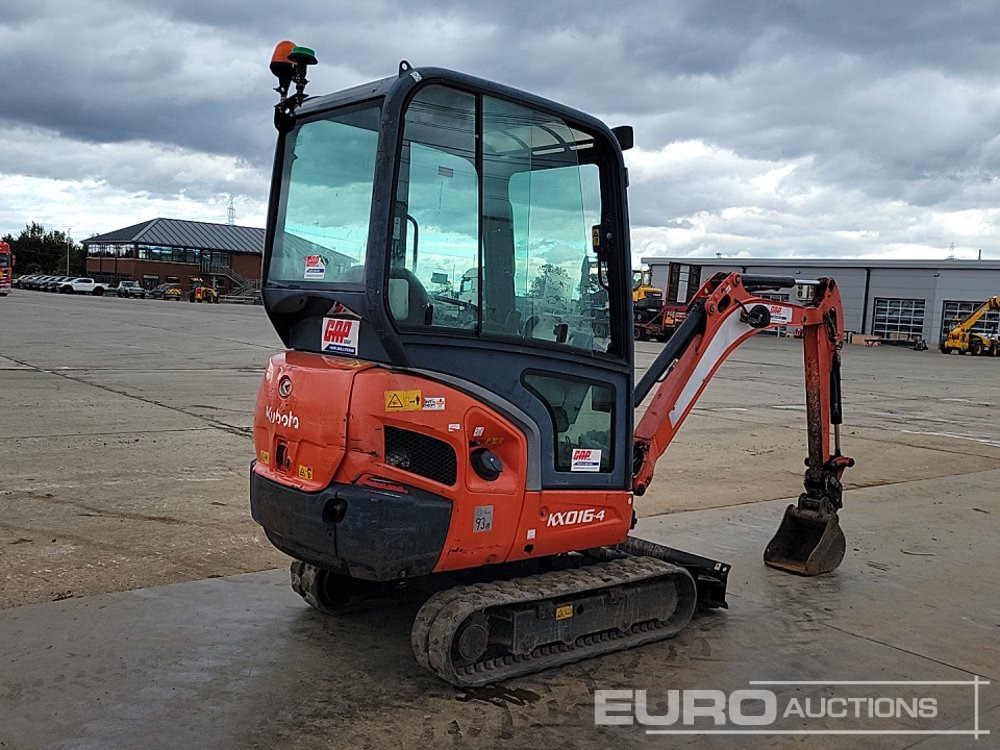 2015 Kubota KX016-4 - Mini pelle: photos 5 2015 Kubota KX016-4 - Mini pelle: photos 5