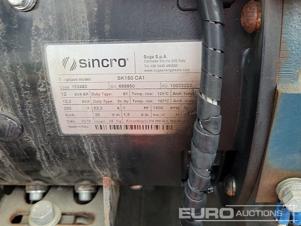 Groupe électrogène 2015 Stephill SSDK10WT: photos 13 Groupe électrogène 2015 Stephill SSDK10WT: photos 13