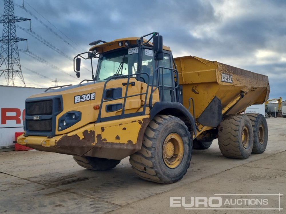 2016 Bell B30E - Tombereau articulé: photos 1 2016 Bell B30E - Tombereau articulé: photos 1