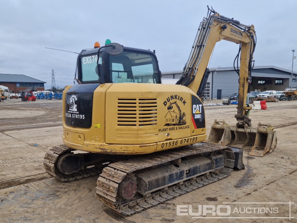 2016 CAT 308E2CR - Mini pelle: photos 5 2016 CAT 308E2CR - Mini pelle: photos 5