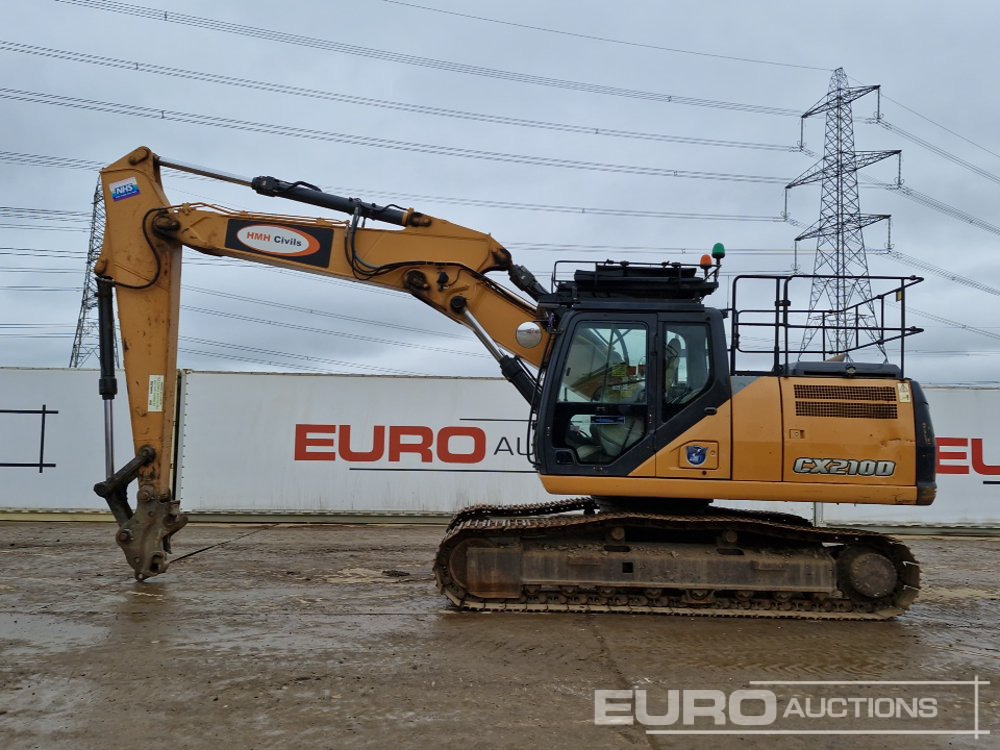 2016 Case CX210D - Pelle sur chenille: photos 2 2016 Case CX210D - Pelle sur chenille: photos 2