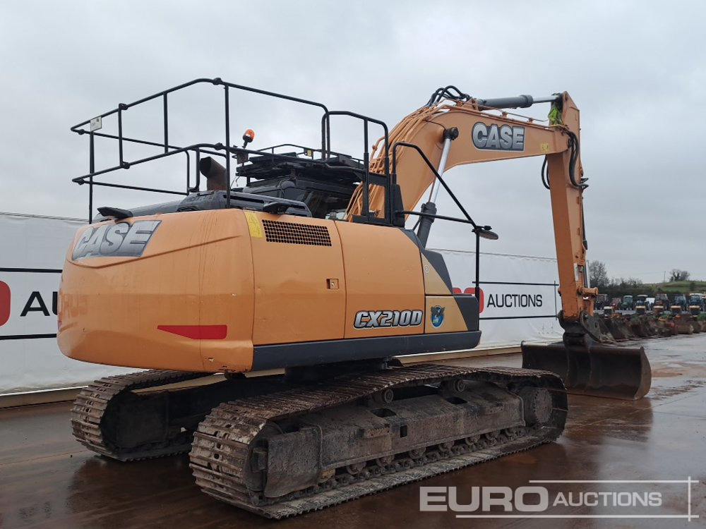 2016 Case CX210D - Pelle sur chenille: photos 5 2016 Case CX210D - Pelle sur chenille: photos 5