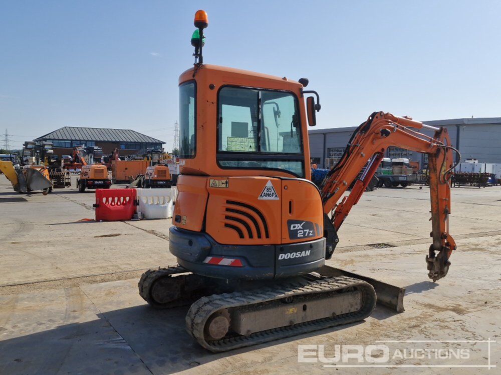 2016 Doosan DX27Z - Mini pelle: photos 5 2016 Doosan DX27Z - Mini pelle: photos 5