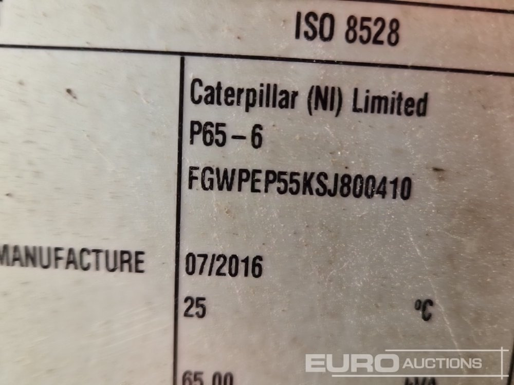 Groupe électrogène 2016 FG Wilson P65-6: photos 25