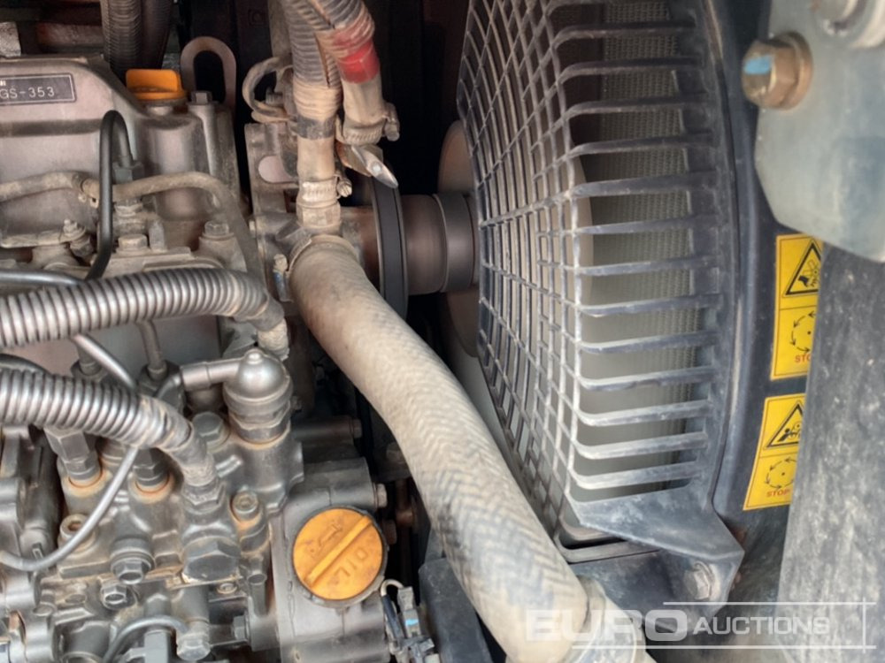 Mini pelle 2016 Hitachi ZX55U-5A CLR: photos 31