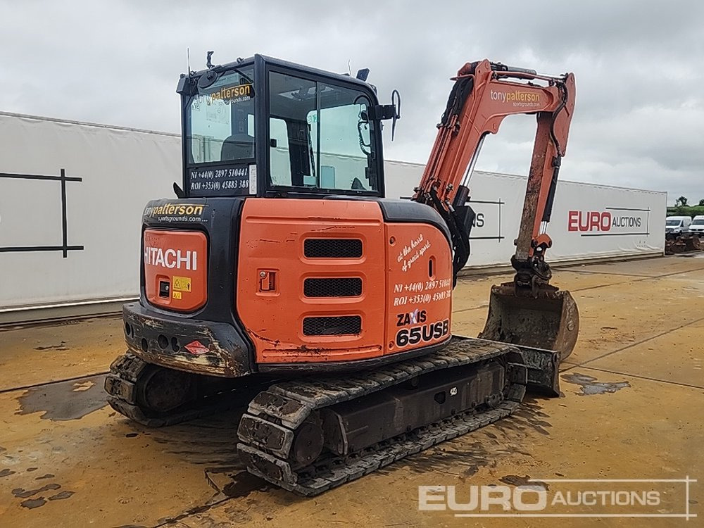 2016 Hitachi ZX65USB-5A - Mini pelle: photos 5 2016 Hitachi ZX65USB-5A - Mini pelle: photos 5