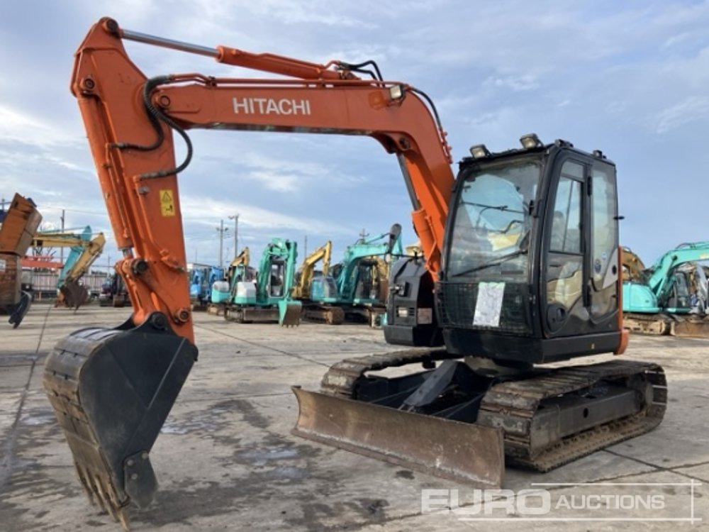 2016 Hitachi ZX75US-5B - Mini pelle: photos 1 2016 Hitachi ZX75US-5B - Mini pelle: photos 1