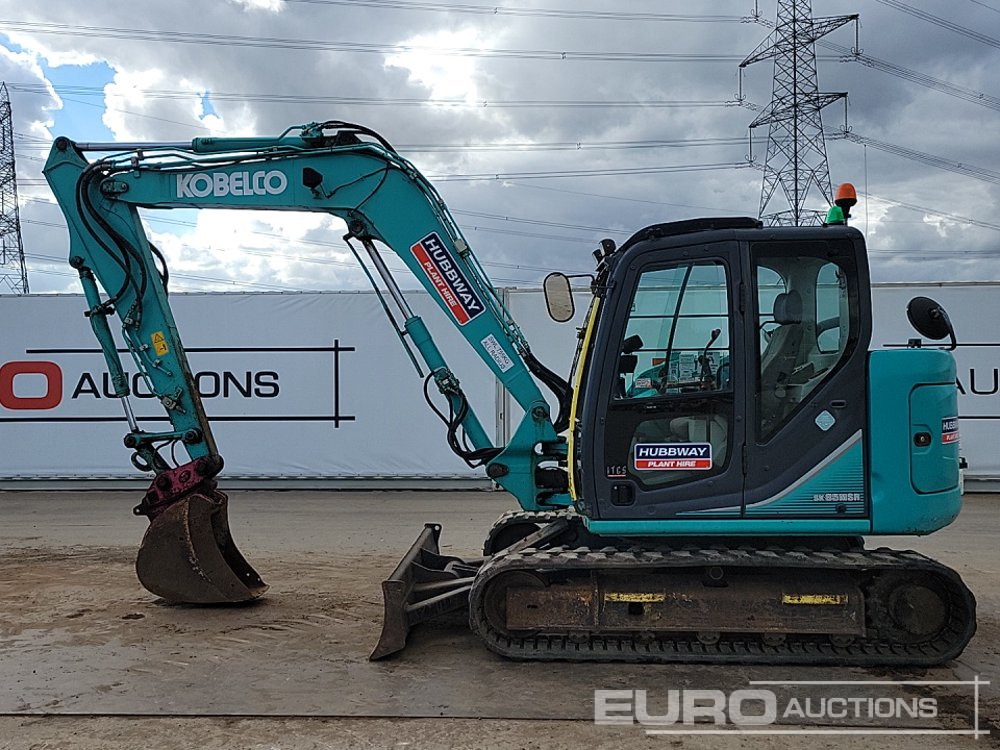 2016 Kobelco SK85MSR-3E - Mini pelle: photos 2 2016 Kobelco SK85MSR-3E - Mini pelle: photos 2