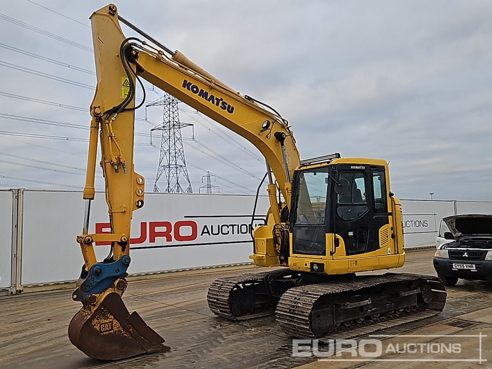 2016 Komatsu PC138US-10 - Pelle sur chenille: photos 1 2016 Komatsu PC138US-10 - Pelle sur chenille: photos 1