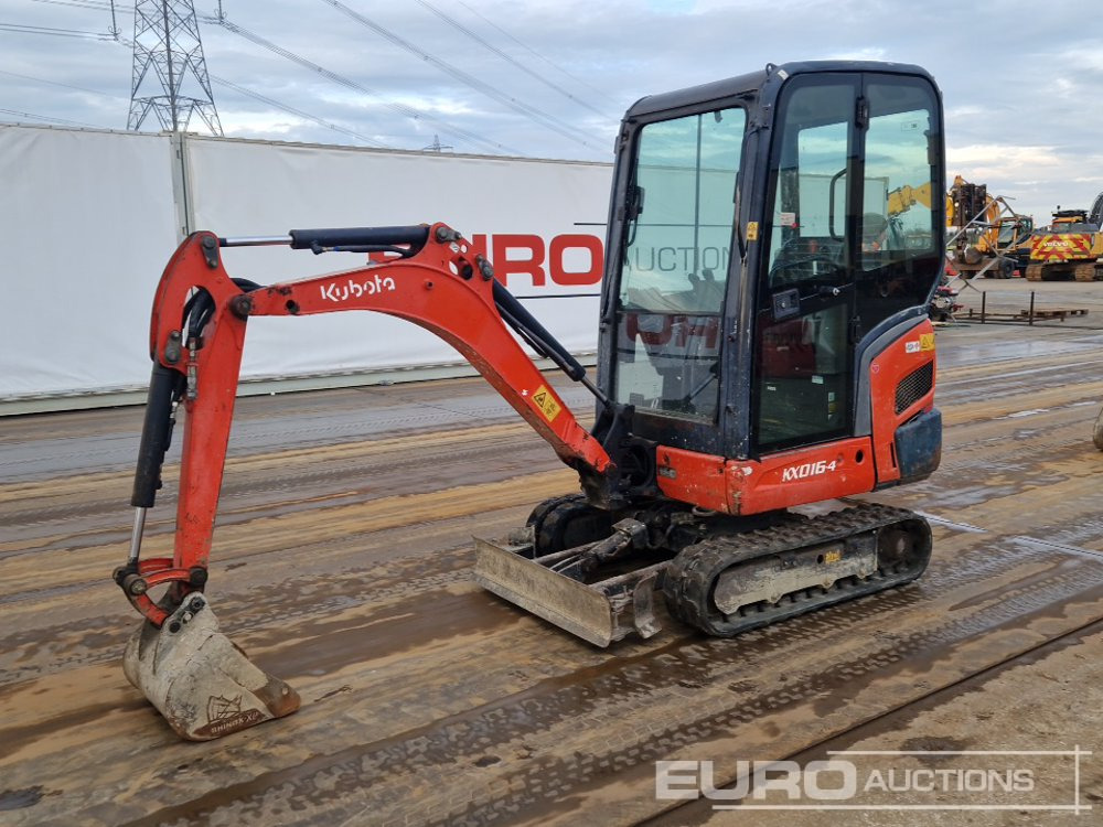2016 Kubota KX016-4 - Mini pelle: photos 1 2016 Kubota KX016-4 - Mini pelle: photos 1