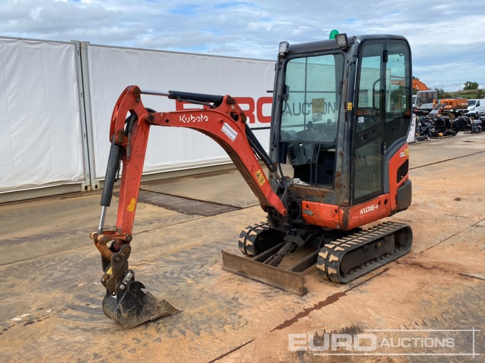 2016 Kubota KX016-4 - Mini pelle: photos 1 2016 Kubota KX016-4 - Mini pelle: photos 1