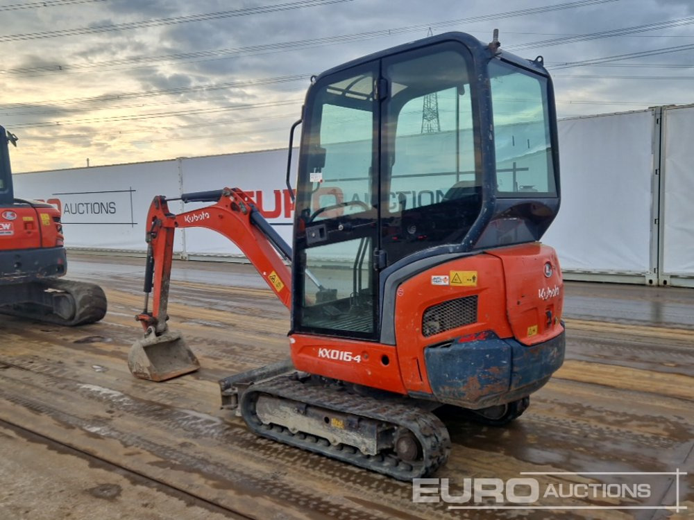 2016 Kubota KX016-4 - Mini pelle: photos 3 2016 Kubota KX016-4 - Mini pelle: photos 3