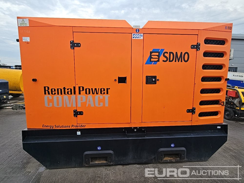 Groupe électrogène 2016 SDMO R110C3: photos 8