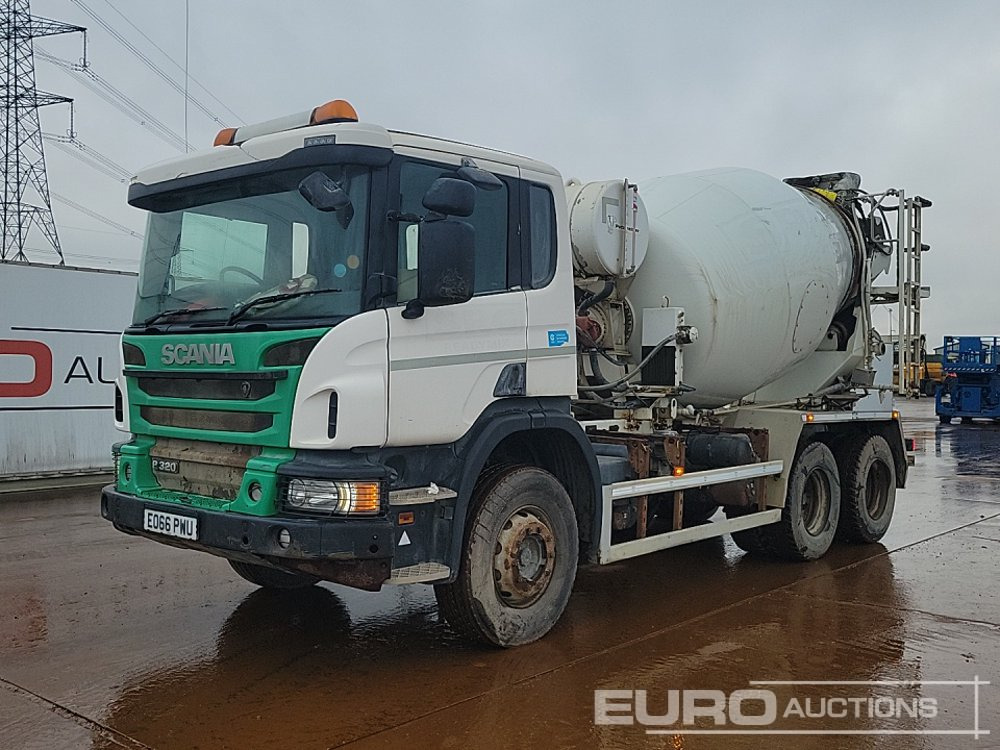 2016 Scania P320 - Camion malaxeur: photos 1 2016 Scania P320 - Camion malaxeur: photos 1