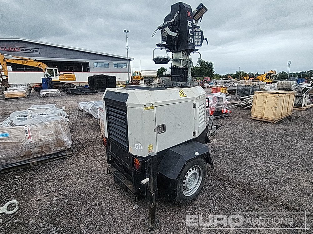 2016 Trime X-ECOK2 Single Axle LED Lighting Tower, Kubota Engine (Spares) - Mat d'éclairage: photos 3 2016 Trime X-ECOK2 Single Axle LED Lighting Tower, Kubota Engine (Spares) - Mat d'éclairage: photos 3