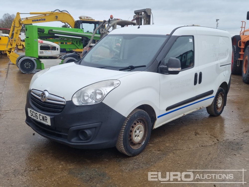 2016 Vauxhall Combo - Fourgonnette: photos 1 2016 Vauxhall Combo - Fourgonnette: photos 1