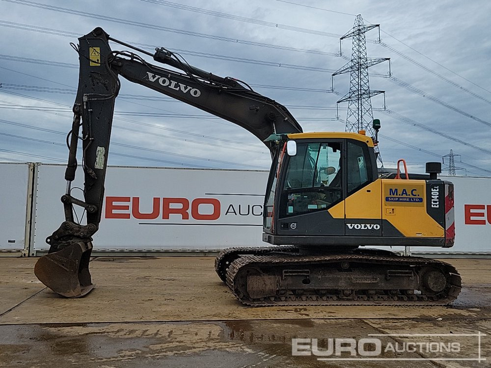 2016 Volvo EC140EL - Pelle sur chenille: photos 2 2016 Volvo EC140EL - Pelle sur chenille: photos 2
