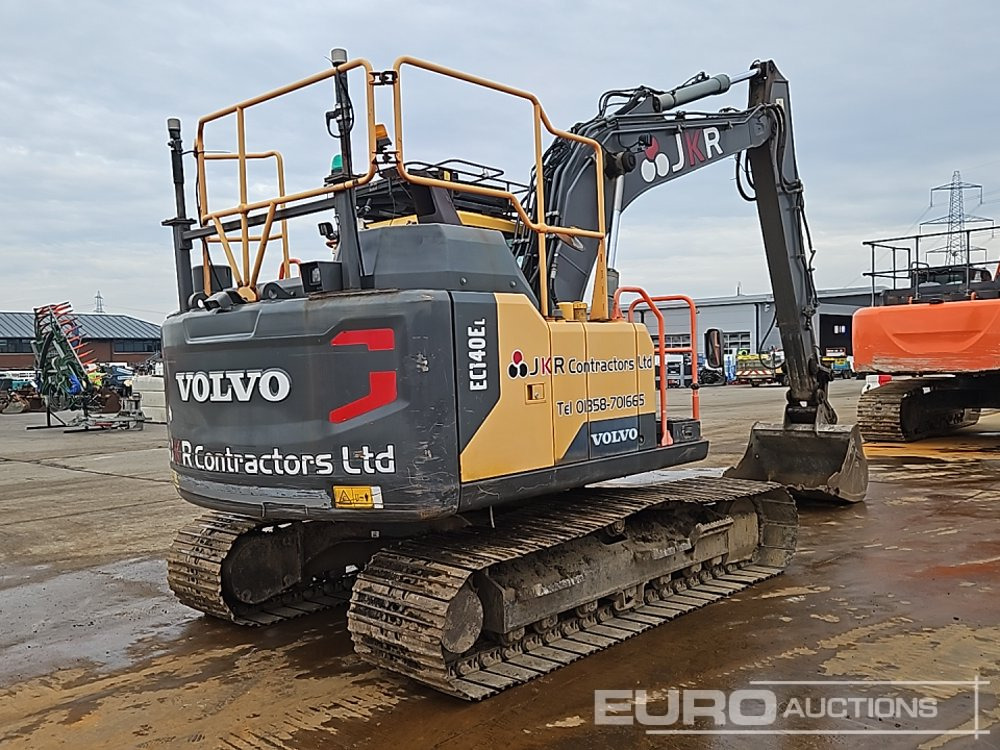 2016 Volvo EC140EL - Pelle sur chenille: photos 5 2016 Volvo EC140EL - Pelle sur chenille: photos 5