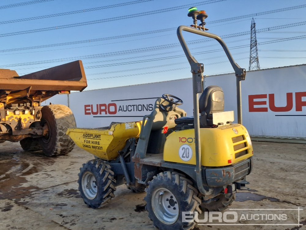 2016 Wacker Neuson 1001 - Mini tombereau: photos 3 2016 Wacker Neuson 1001 - Mini tombereau: photos 3