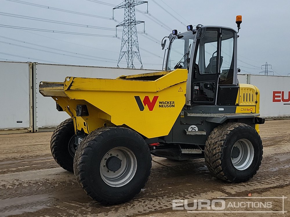 2016 Wacker Neuson DW60 - Mini tombereau: photos 1 2016 Wacker Neuson DW60 - Mini tombereau: photos 1