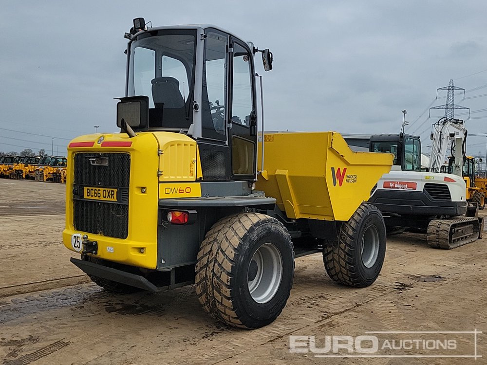 2016 Wacker Neuson DW60 - Mini tombereau: photos 5 2016 Wacker Neuson DW60 - Mini tombereau: photos 5