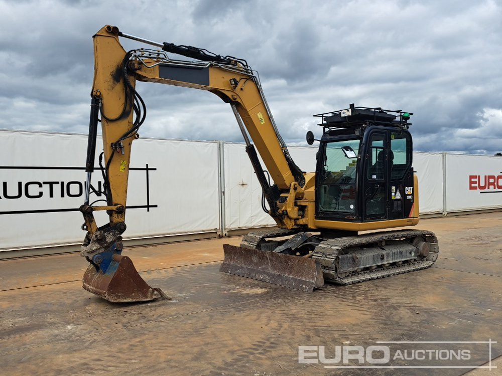 2017 CAT 308E2CR - Mini pelle: photos 1 2017 CAT 308E2CR - Mini pelle: photos 1