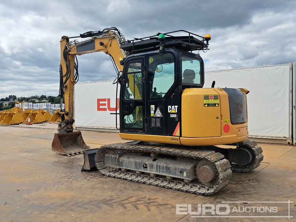 2017 CAT 308E2CR - Mini pelle: photos 3 2017 CAT 308E2CR - Mini pelle: photos 3