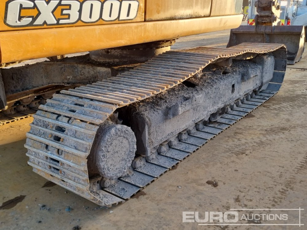 Pelle sur chenille 2017 Case CX300D: photos 18