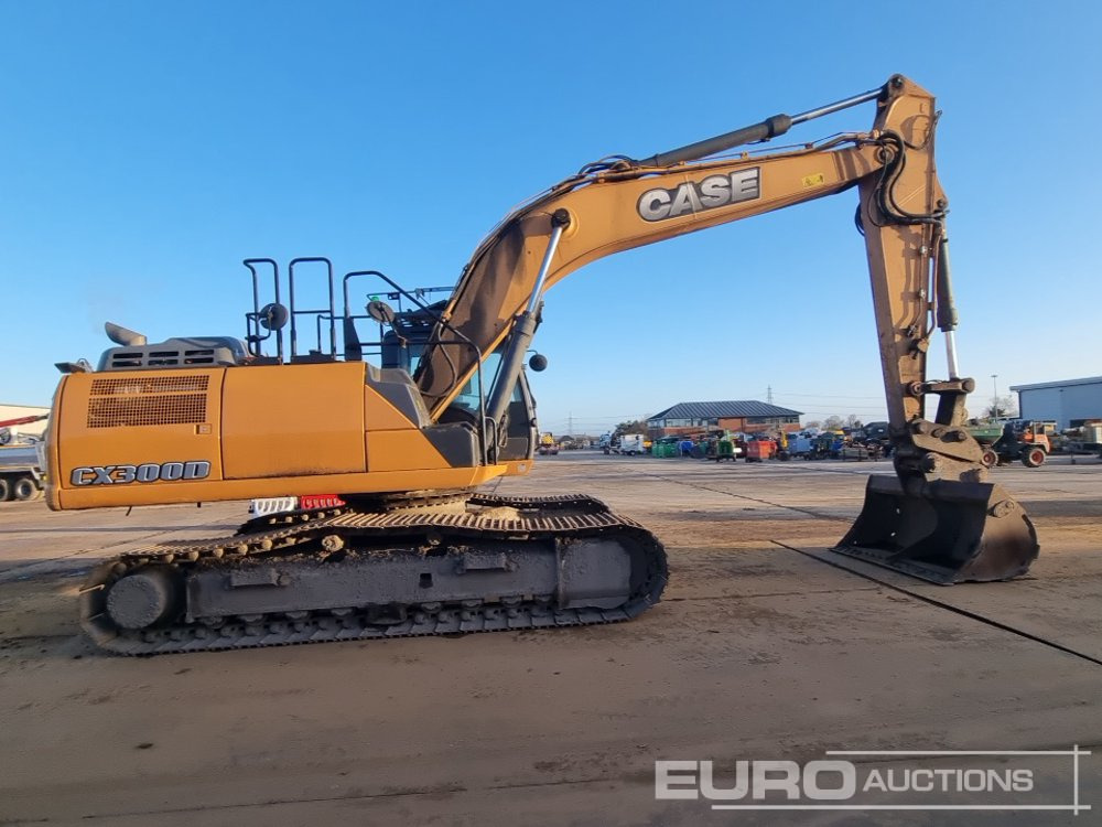 Pelle sur chenille 2017 Case CX300D: photos 6