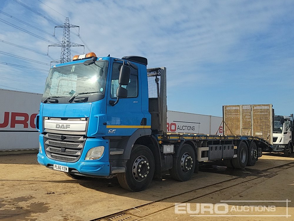 2017 DAF CF400 - Camion plateau: photos 1 2017 DAF CF400 - Camion plateau: photos 1