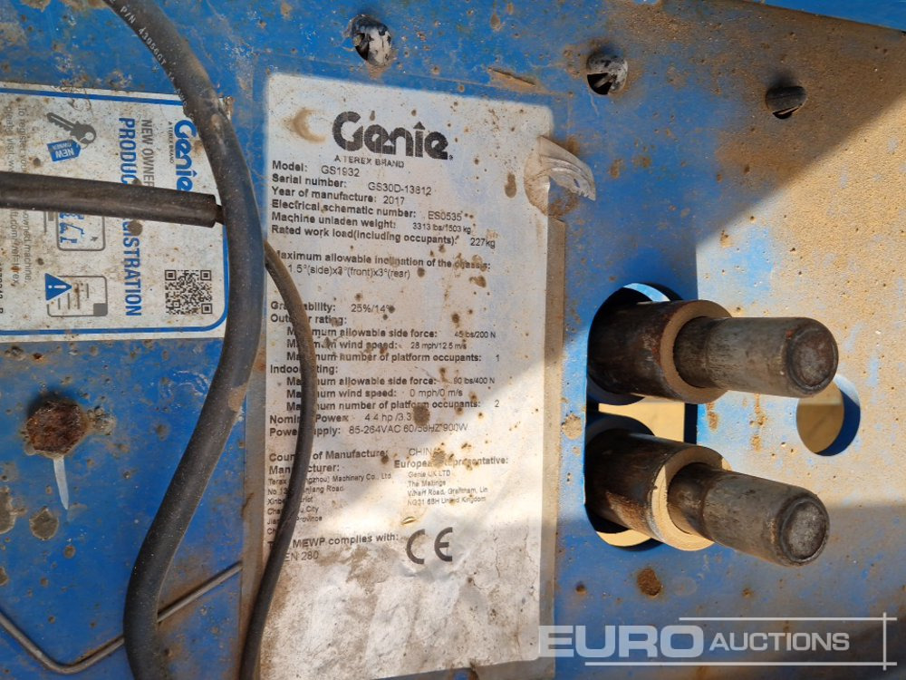 Nacelle 2017 Genie GS1932: photos 30