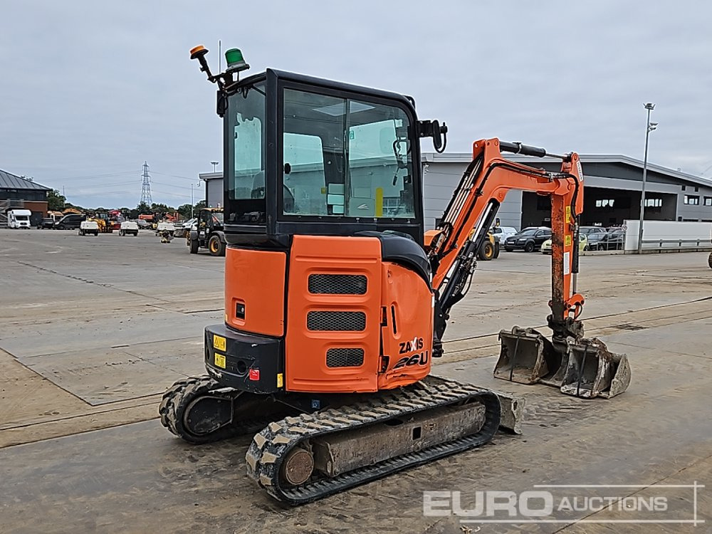 2017 Hitachi ZX26U-5A CR - Mini pelle: photos 5 2017 Hitachi ZX26U-5A CR - Mini pelle: photos 5