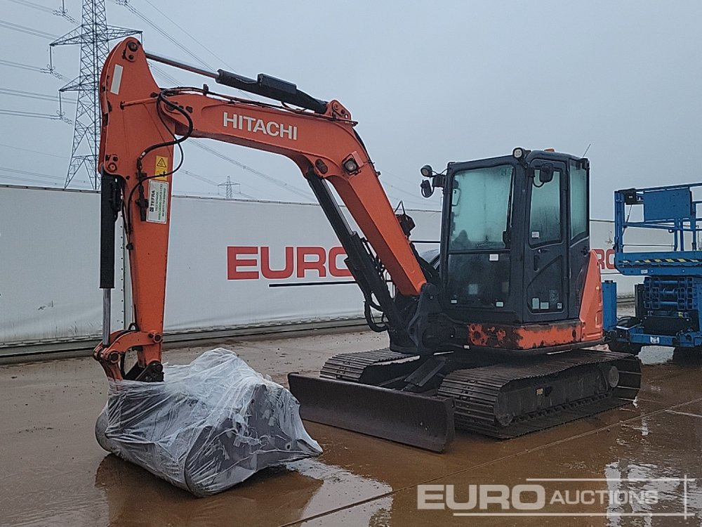 2017 Hitachi ZX65USB-5A CLP - Mini pelle: photos 1 2017 Hitachi ZX65USB-5A CLP - Mini pelle: photos 1