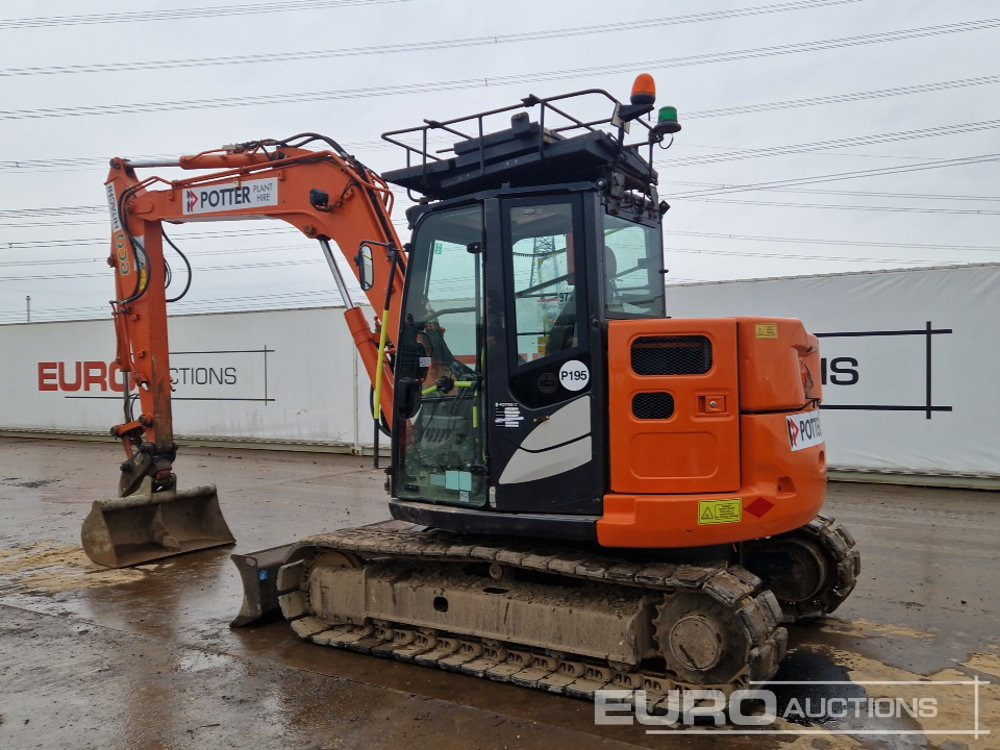 2017 Hitachi ZX85USB-5A - Mini pelle: photos 3 2017 Hitachi ZX85USB-5A - Mini pelle: photos 3