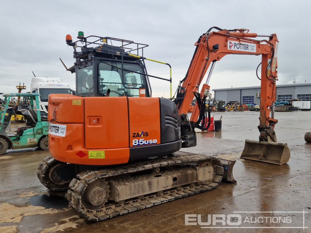 2017 Hitachi ZX85USB-5A - Mini pelle: photos 5 2017 Hitachi ZX85USB-5A - Mini pelle: photos 5