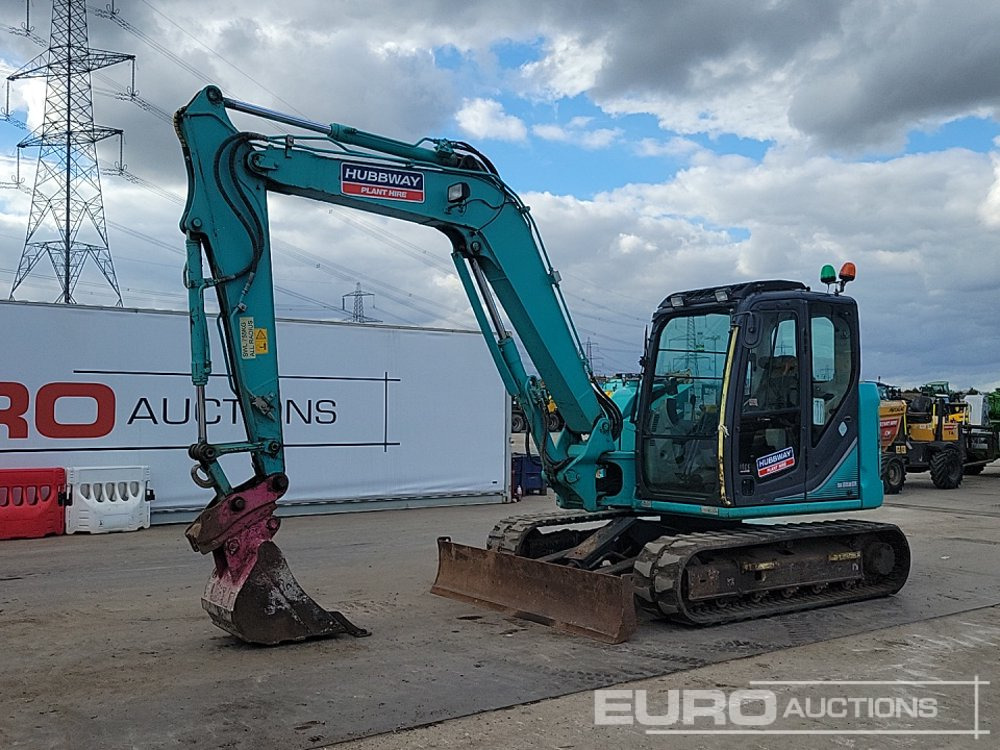 2017 Kobelco SK85MSR-3E - Mini pelle: photos 1 2017 Kobelco SK85MSR-3E - Mini pelle: photos 1