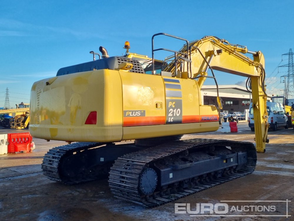 2017 Komatsu PC210LC-10 - Pelle sur chenille: photos 5 2017 Komatsu PC210LC-10 - Pelle sur chenille: photos 5