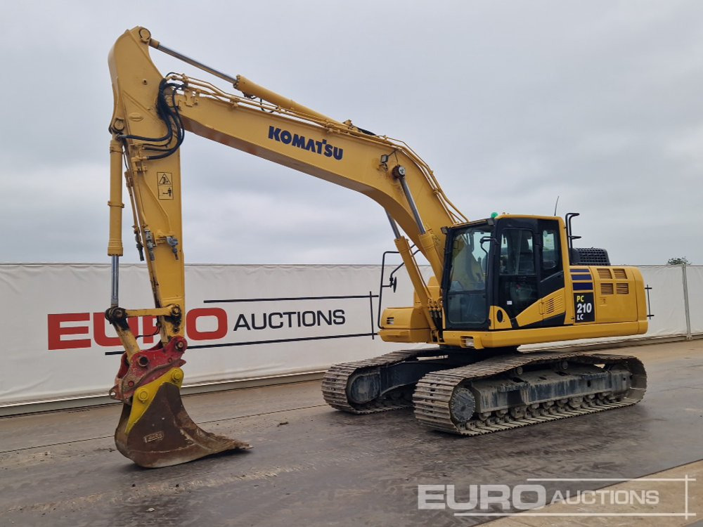 2017 Komatsu PC210LC-11 - Pelle sur chenille: photos 1 2017 Komatsu PC210LC-11 - Pelle sur chenille: photos 1