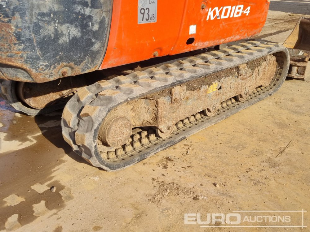 Mini pelle 2017 Kubota KX018-4: photos 13