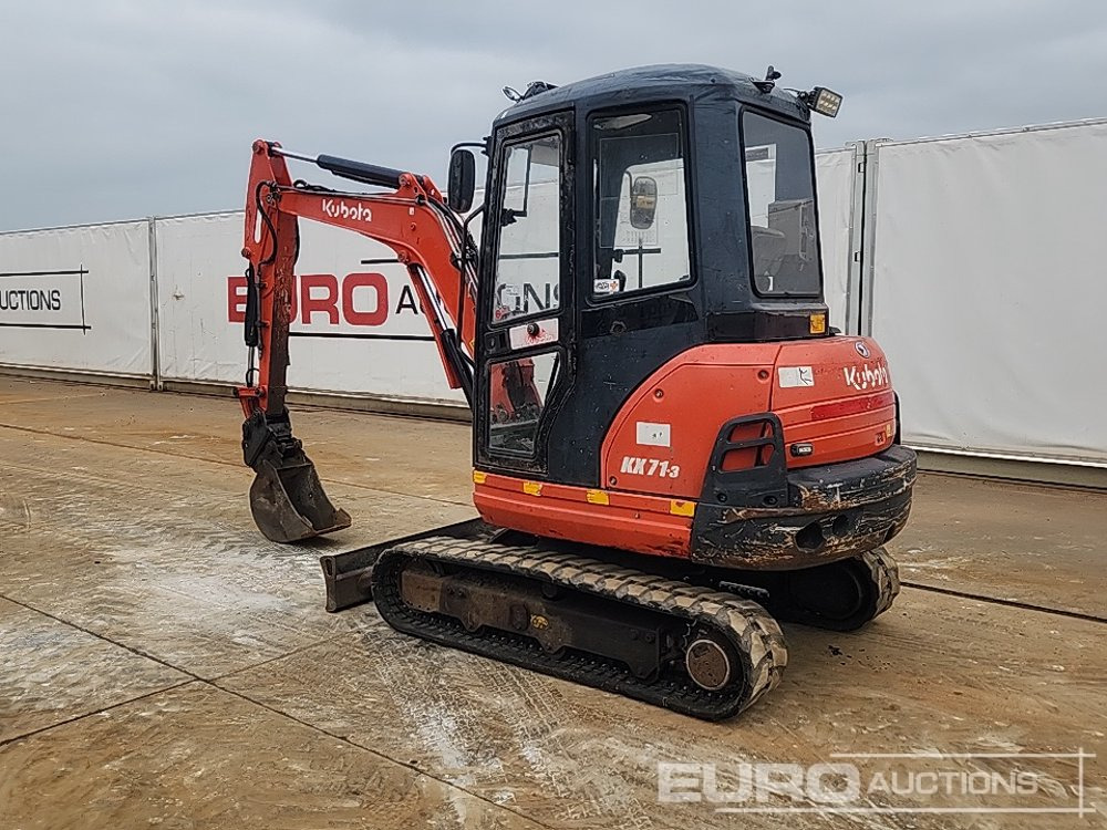 2017 Kubota KX71-3 - Mini pelle: photos 3 2017 Kubota KX71-3 - Mini pelle: photos 3