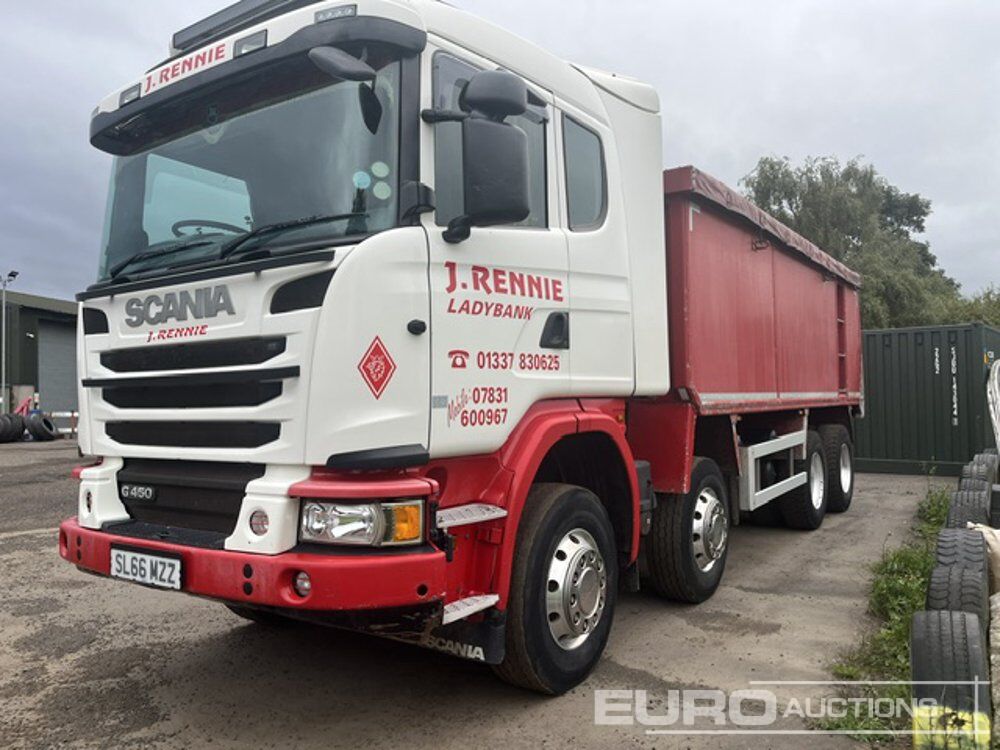 2017 Scania R450 - Camion benne: photos 1 2017 Scania R450 - Camion benne: photos 1