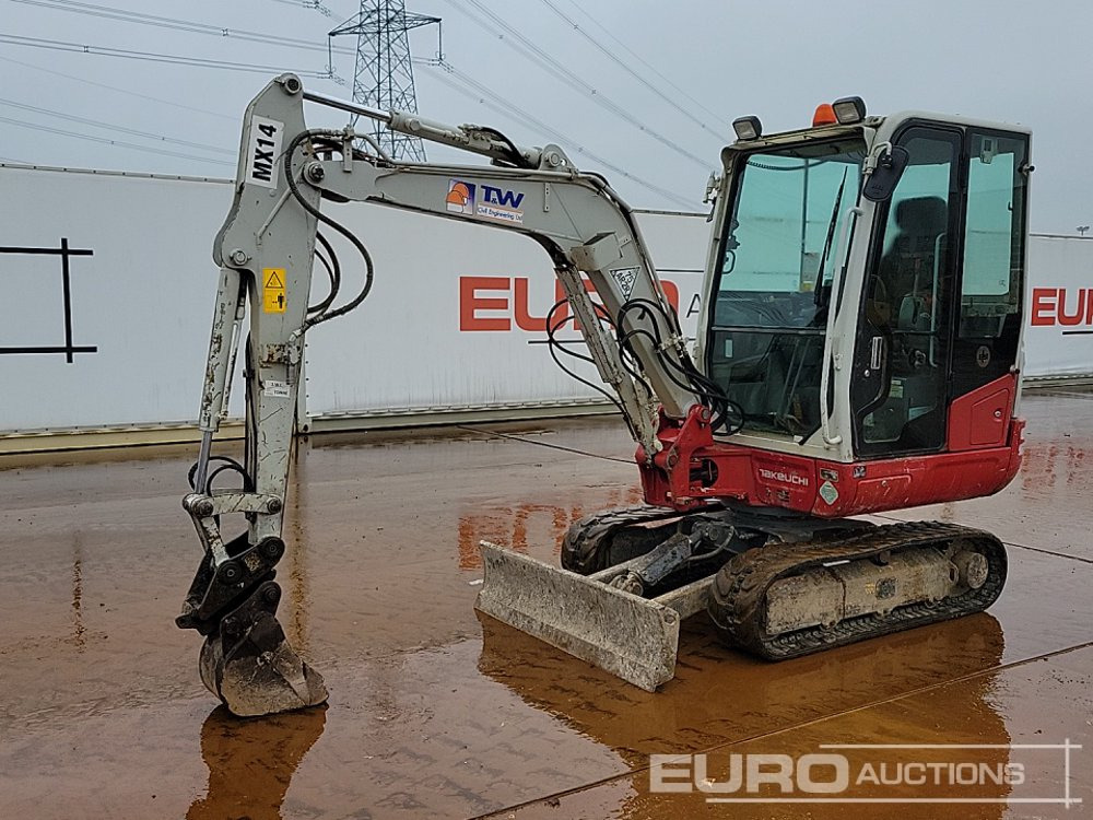 2017 Takeuchi TB230 - Mini pelle: photos 1 2017 Takeuchi TB230 - Mini pelle: photos 1