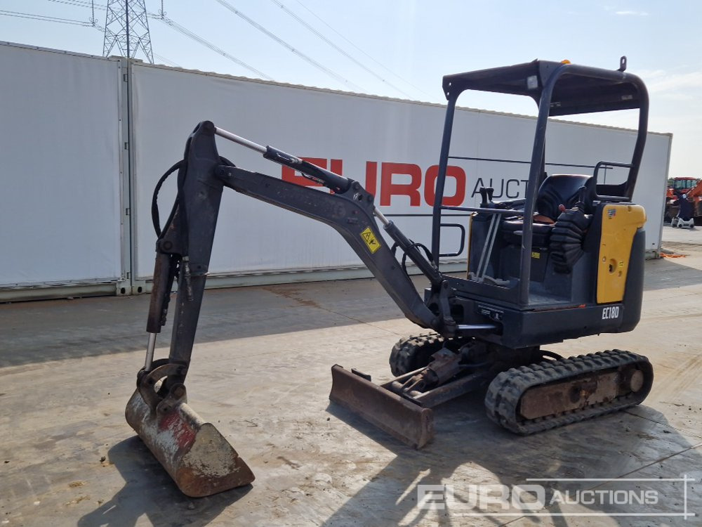 2017 Volvo EC18D - Mini pelle: photos 1 2017 Volvo EC18D - Mini pelle: photos 1