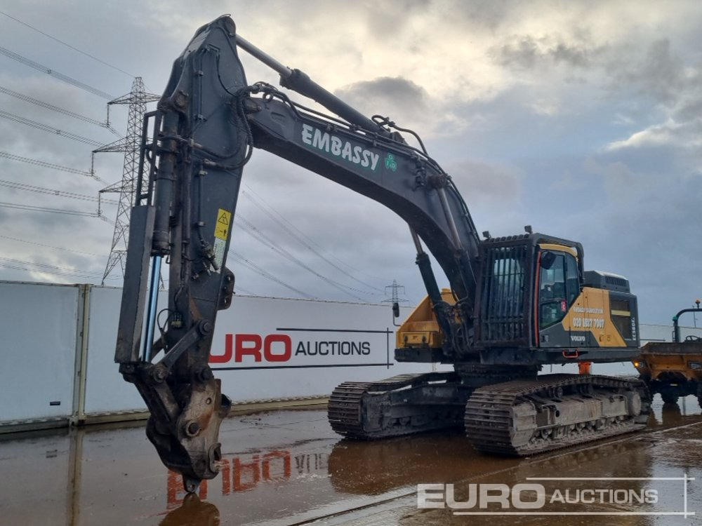 2017 Volvo EC380EL - Pelle sur chenille: photos 1 2017 Volvo EC380EL - Pelle sur chenille: photos 1