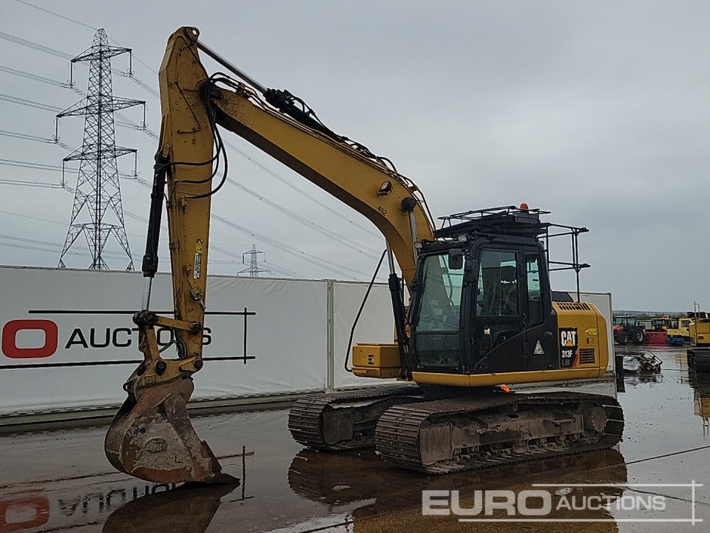 2018 CAT 313FLGC - Pelle sur chenille: photos 1 2018 CAT 313FLGC - Pelle sur chenille: photos 1