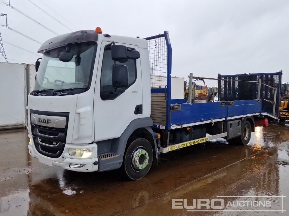 2018 DAF 210 - Camion plateau: photos 1 2018 DAF 210 - Camion plateau: photos 1