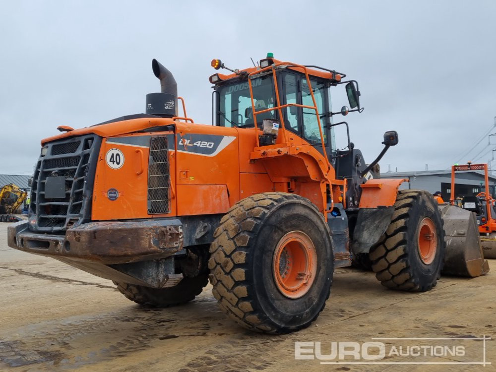 2018 Doosan DL420-5 - Chargeuse sur pneus: photos 5 2018 Doosan DL420-5 - Chargeuse sur pneus: photos 5